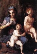 Andrea del Sarto Madonna and Child with the Young St John oil painting reproduction